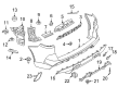Diagram for 2025 BMW X5 Bumper Reflector - 63148091978
