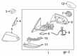 Diagram for 2025 BMW Z4 Mirror Cover - 51337429645