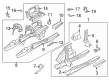 Diagram for 2025 BMW M4 Rear Crossmember - 41009879540