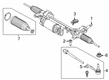 Diagram for BMW 540i xDrive Steering Gearbox - 32105A90D63