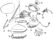 Diagram for BMW i5 Mirror Cover - 51165A356A3