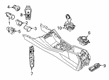 Diagram for 2021 BMW X4 Automatic Transmission Shift Levers - 65825A14E63