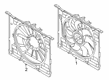 Diagram for BMW 530i xDrive Radiator fan - 17427953401