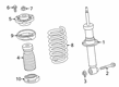 Diagram for 2024 BMW X4 M Coil Springs - 33536884923