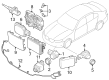 Diagram for BMW i5 Parking Assist Distance Sensor - 66315B3AD16