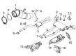 Diagram for BMW X3 M Muffler - 18309846289