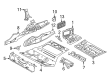 Diagram for BMW X3 Floor Pan - 41125A671E2