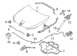 Diagram for BMW 228 xDrive Gran Coupe Hood Latch - 51235A35FD5