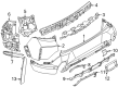 Diagram for BMW XM Bumper Reflector - 63149878970