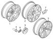 Diagram for 2025 BMW X3 Alloy Wheels - 36115A19DE0