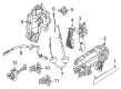 Diagram for BMW i5 Door Check - 51215A09811