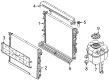 Diagram for BMW i5 Coolant Reservoir - 17138477819