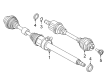 Diagram for BMW X2 Axle Shaft - 31605A2E057