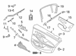 Diagram for BMW 330e xDrive Interior Door Handle - 51427945686