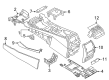 Diagram for 2025 BMW X7 Center Console Base - 51169108361