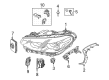 Diagram for BMW X3 M Light Control Module - 63115A0E632