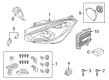 Diagram for 2025 BMW Z4 Headlight - 63115B419C6