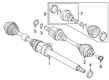 Diagram for BMW X2 Axle Shaft - 31605A2E052