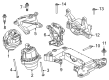 Diagram for BMW 530i xDrive Engine Mount - 22119894890