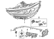 Diagram for 2025 BMW X3 Headlight - 63115A7F398