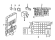 Diagram for BMW Body Control Module - 61355B5D695