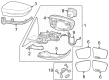 Diagram for 2024 BMW M240i Side View Mirrors - 51165A3DD96
