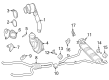 Diagram for BMW X6 M Exhaust Pipe - 18305A340B9
