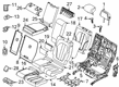 Diagram for 2025 BMW X7 Seat Cushion Pad - 52205A3C904