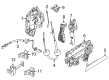 Diagram for BMW i5 Door Lock Cylinder - 51218498605