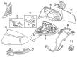 Diagram for 2024 BMW X2 Mirror Cover - 51165A9B9D7