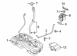 Diagram for BMW X2 Fuel Tank Sending Unit - 16115A635D0