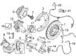 Diagram for BMW i5 Brake Backing Plate - 34206899155