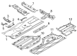Diagram for BMW 530i xDrive Floor Pan - 41125A5AF12