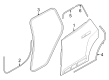 Diagram for 2025 BMW iX Weather Strip - 51729854727