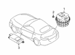 Diagram for 2025 BMW M8 Horn - 65755A40311