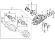 Diagram for BMW i5 Axle Shaft - 31605A6B752