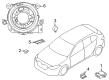 Diagram for BMW 228i Gran Coupe Occupant Detection Sensor - 65779377098