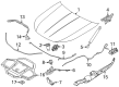 Diagram for BMW i5 Hood Cable - 51235A87BC2