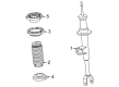 Diagram for BMW i5 Shock Absorber - 31305A135C2