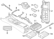 Diagram for BMW i5 Automatic Transmission Shift Levers - 61315B3CAE9