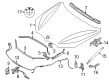 Diagram for 2023 BMW X2 Hood Lift Support - 51765A04E72
