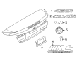Diagram for BMW M440i Emblem - 51148058102