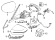 Diagram for 2025 BMW X3 Mirror Cover - 51165A760E8