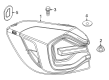 Diagram for BMW X3 M Back Up Light - 63239463050