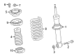 Diagram for 2024 BMW X3 Coil Springs - 33536884917