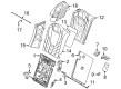 Diagram for BMW XM Seat Cushion Pad - 52209874822