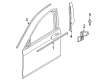 Diagram for BMW i5 Door Moldings - 51335B597F0