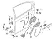 Diagram for BMW 540d xDrive Door Lock Cylinder - 51217444578