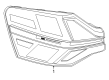 Diagram for 2025 BMW X3 Back Up Light - 63218087176