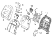 Diagram for BMW i5 Seat Cushion Pad - 52105A92275